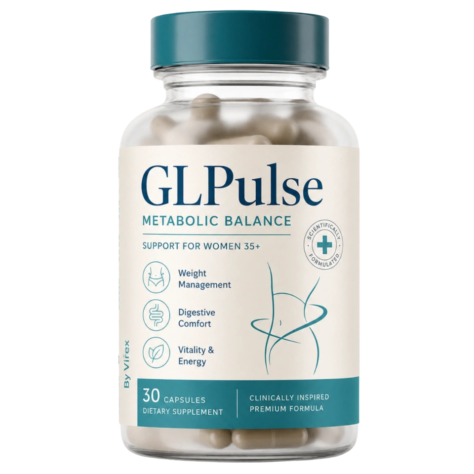 GLPulse Capsules bottle — metabolic balance dietary supplement, 30 capsules